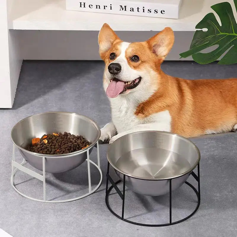 Bebedouro para cães em aço inoxidável antichoque Durável e segura | Caprioli Inter bebedouro cachorro
