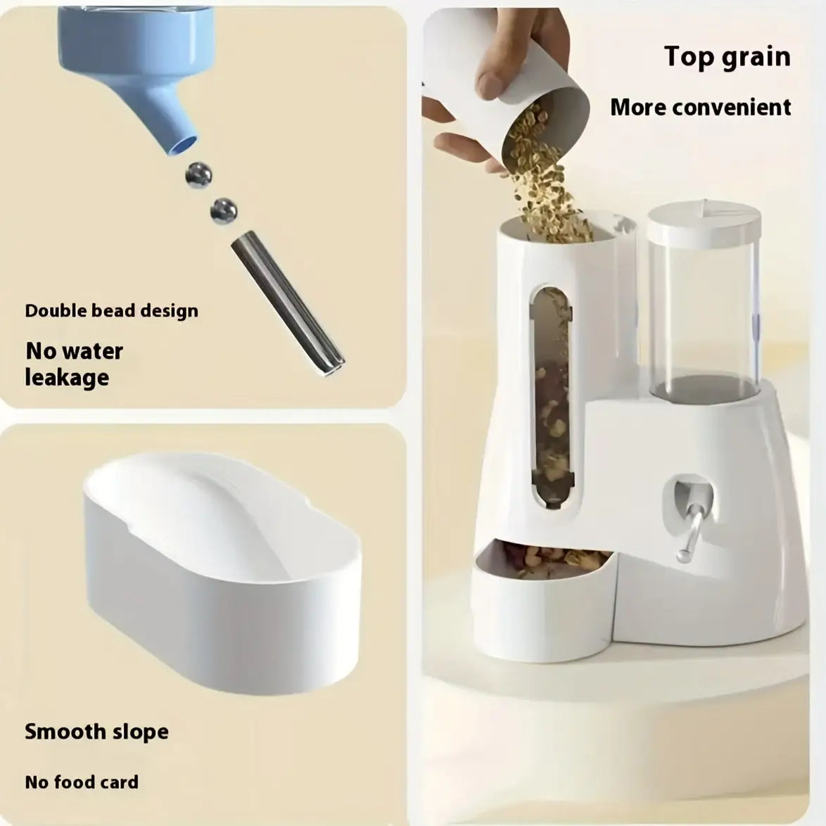 Bebedouro integrado para hamsters - Design em PVC | Caprili Inter - bebedouro roedores