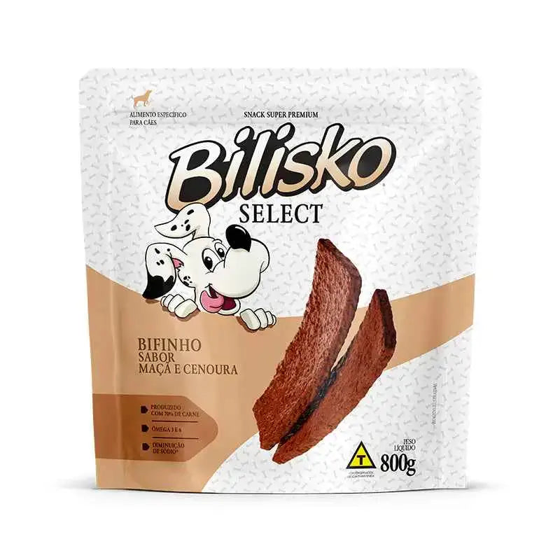 Bifinho para Cães Maçã e Cenoura - Saúde Oral Nutrição Balanceada | Caprioli Shop - petisco cachorro
