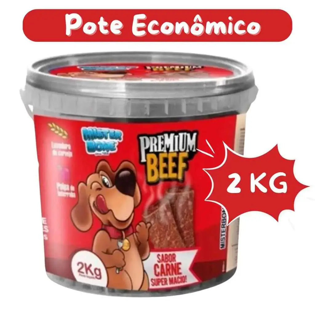 Bifinho Premium para Cães - Saúde Bucal e Sabor Irresistível - Ingredientes Naturais | Caprioli Shop - petisco cachorro