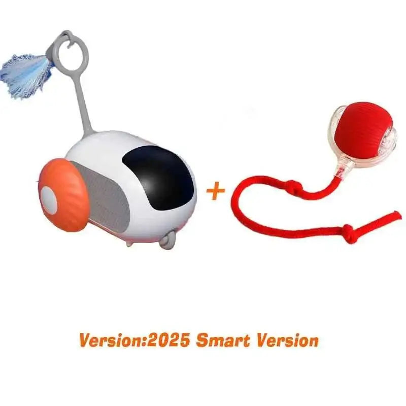 Brinquedo Interativo para Gatos Diversão Inteligente e Recarga Rápida | Caprioli Inter brinquedos gatos Orange and Red