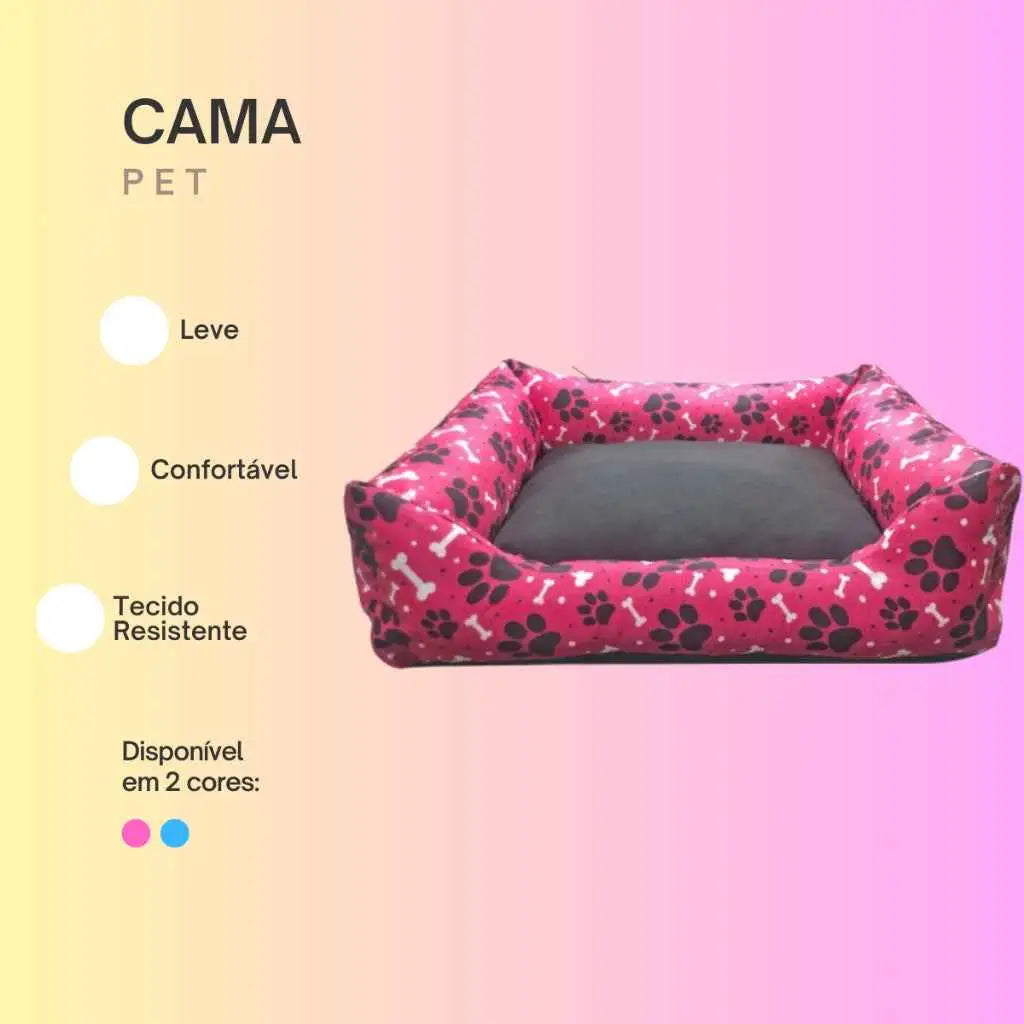 Cama Pet Impermeável e Confortável | Caprioli Inter Acessórios para Pets