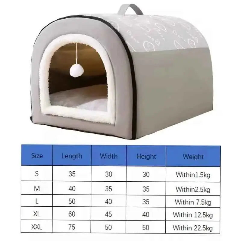 Cama Pet Removível e Confortável para Inverno | Caprioli Inter Acessórios Pets