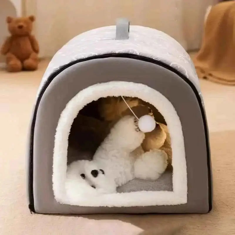 Cama Pet Removível e Confortável para Inverno | Caprioli Inter Acessórios Pets
