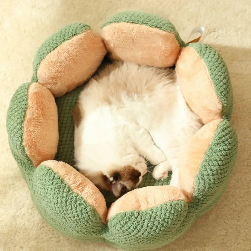 Cama Pet em Veludo Florzinha com Tamanho Variado e Frete Grátis | Caprioli Shop - Acessórios para Pets