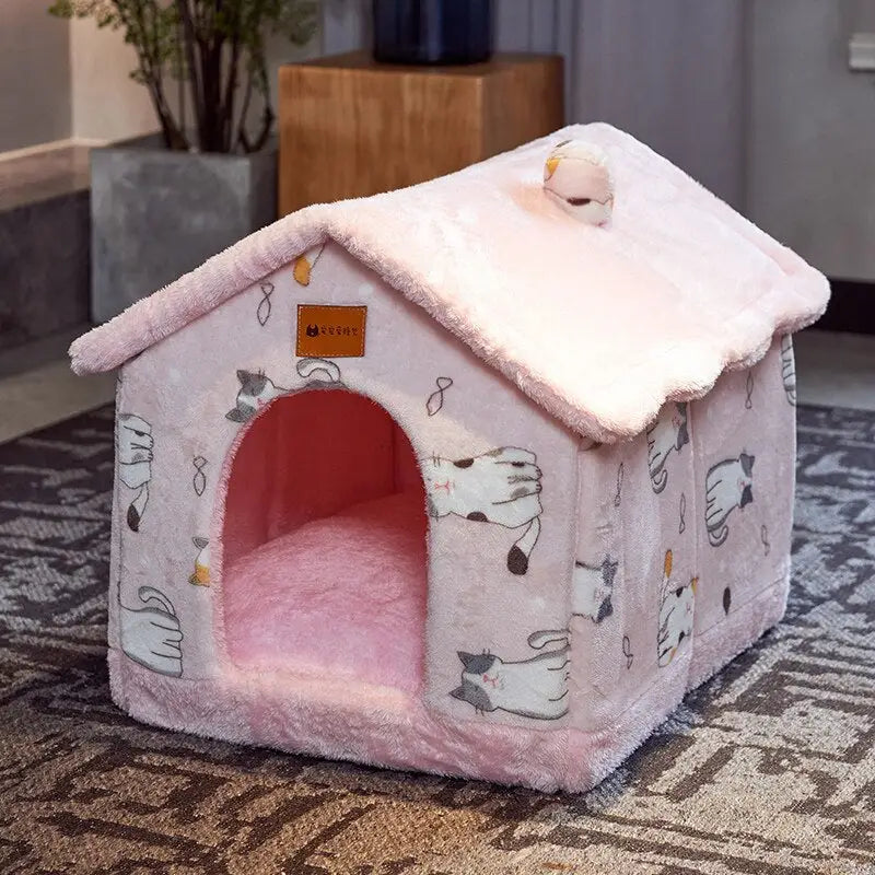 Casinha Pet Animada em Lã e Algodão com Cores Variadas – Conforto Estilo | Caprioli Inter Caminha casinha para Cachorro
