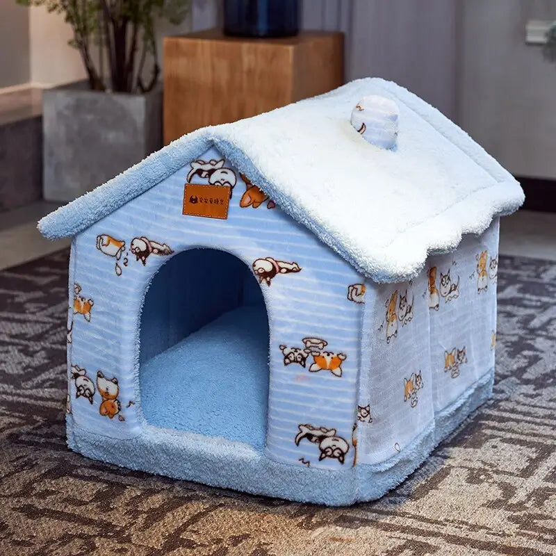 Casinha Pet Animada em Lã e Algodão com Cores Variadas – Conforto Estilo | Caprioli Inter Caminha casinha para Cachorro