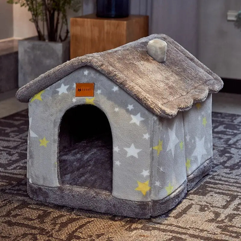 Casinha Pet Animada em Lã e Algodão com Cores Variadas – Conforto Estilo | Caprioli Inter Caminha casinha para Cachorro