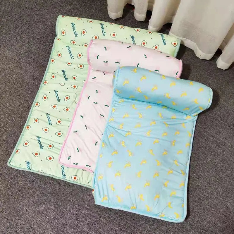 Colchão Gelado Antiderrapante para Pets com Travesseiro | Caprioli inter Caminha e casinha Cachorro