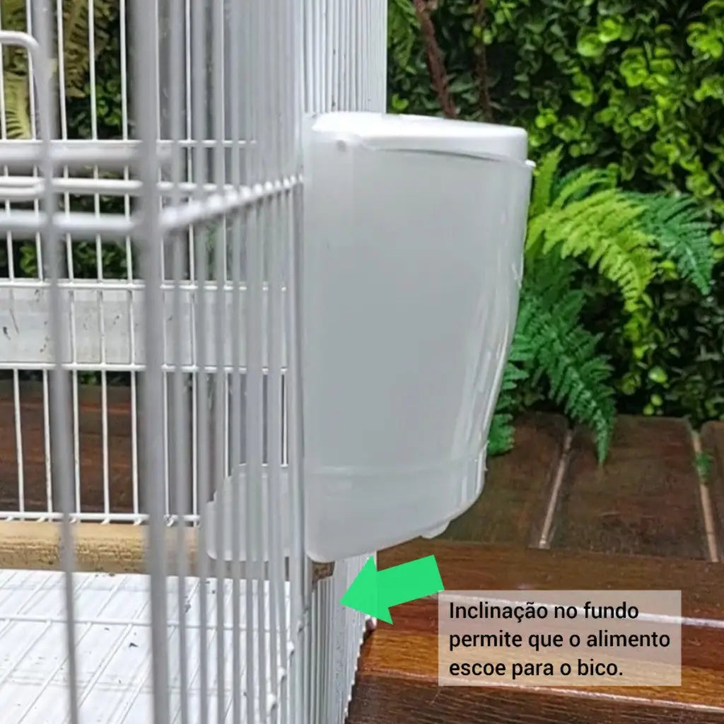 Comedouro Automático Para Pássaros - 4 Bicos - Praticidade e Capacidade | Caprili Shop - comedouro bebedouro
