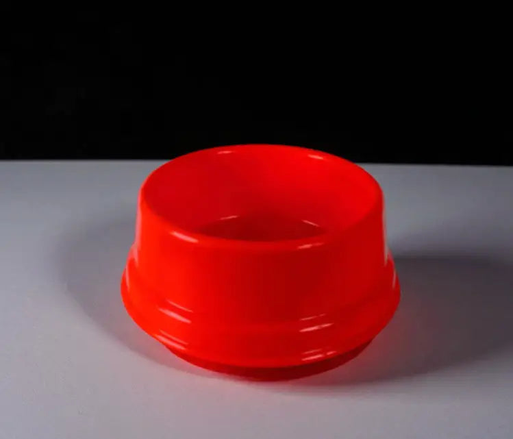 Comedouro Hamster Plástico Atóxico 75ml Fácil Higiene + Durável | Caprioli Shop para roedores VERMELHO