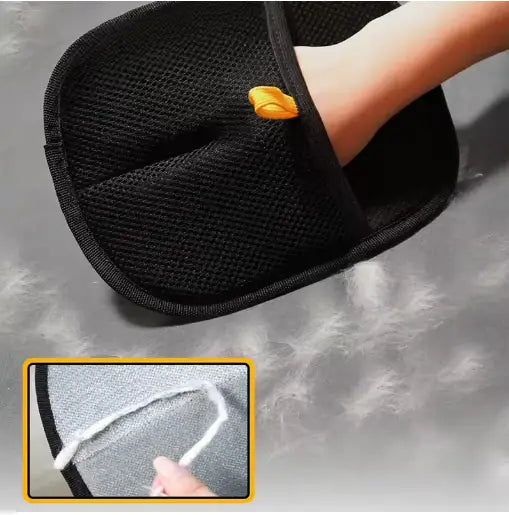 Luvas Pet Premium – Escova Dupla para Remoção de Pelos Massagem e Higiene Cães Gatos | Caprioli Shop higiene limpeza