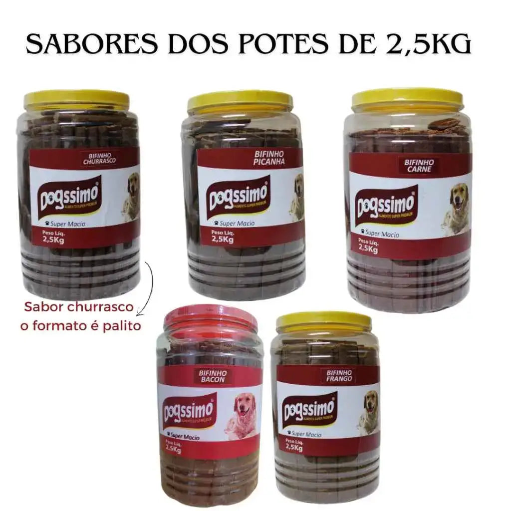 Petisco bifinho para cães - Higiene dental e diversão - Super macio | Caprioli Shop - Acessórios Pets
