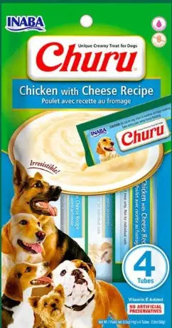 Petisco Churu Para Cachorro 56g Vários Sabores | Caprioli Shop para cachorro Frango com Queijo