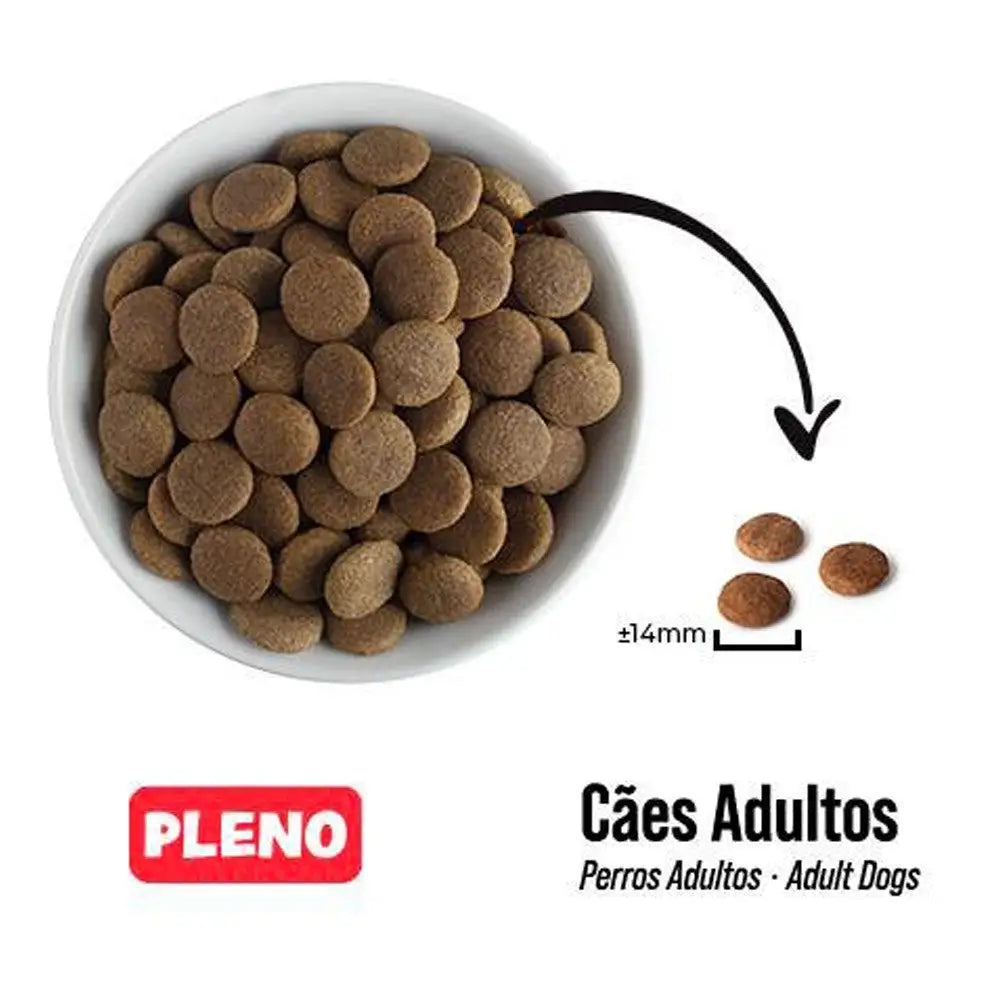 Ração ara Cães Adultos Pleno 15 Kg - Sabor Carne | Caprili Shop - Para Cachorro