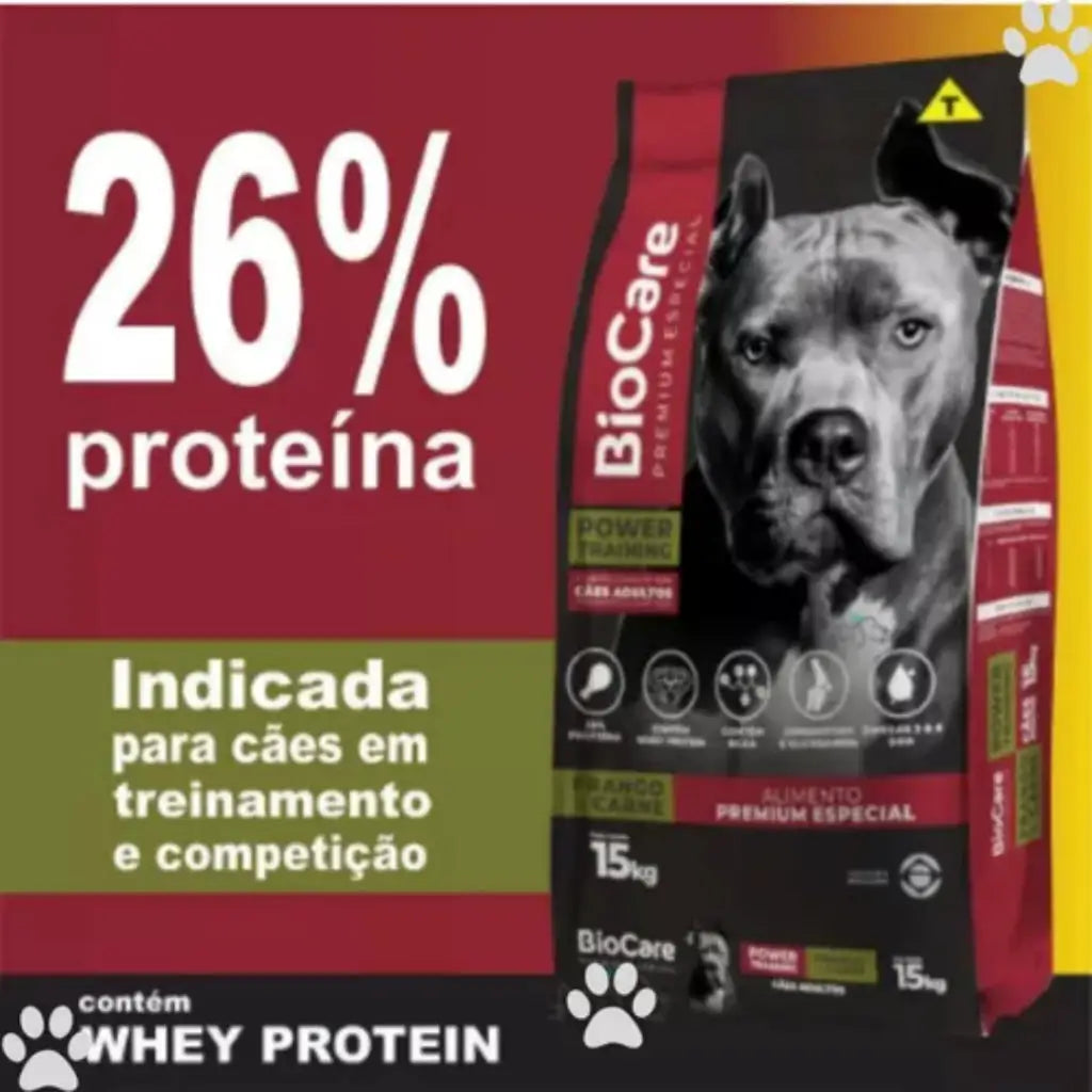 Ração para Cães Ativos 15 Kg - Energia e Musculatura - Alta Proteína | Caprili Shop - Para Cachorro