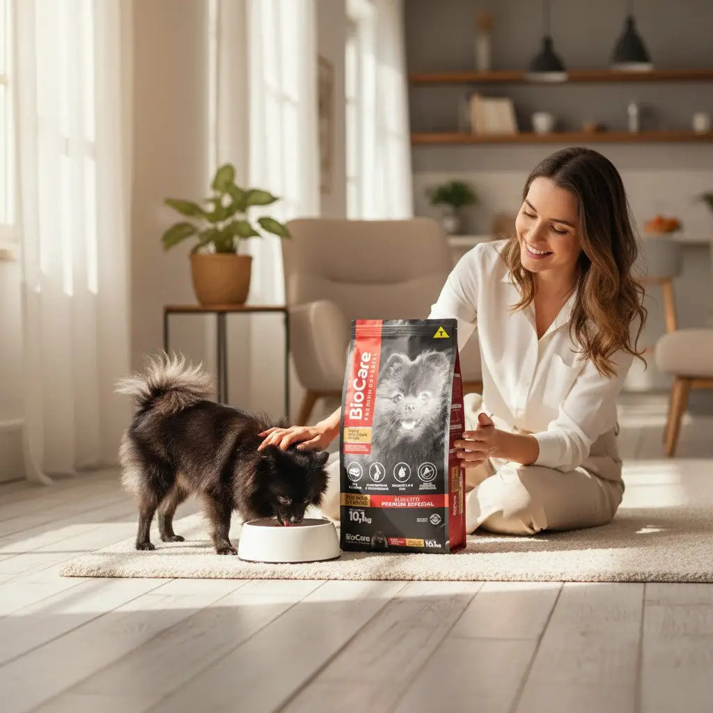 Ração para Cães Pequenos - Alta Proteína e Ômegas 10,1 Kg - Sem Corantes | Caprili Shop - Para Cachorro