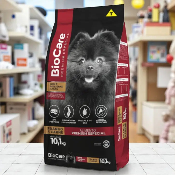Ração para Cães Pequenos - Alta Proteína e Ômegas 10,1 Kg - Sem Corantes | Caprili Shop - Para Cachorro