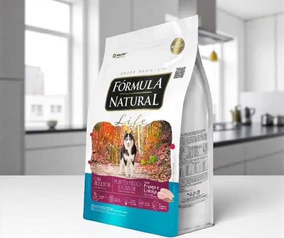 Ração Fórmula Natural Life Cães Adultos 15 Kg - Porte Médio e Grande | Caprili Shop - Para Cachorro