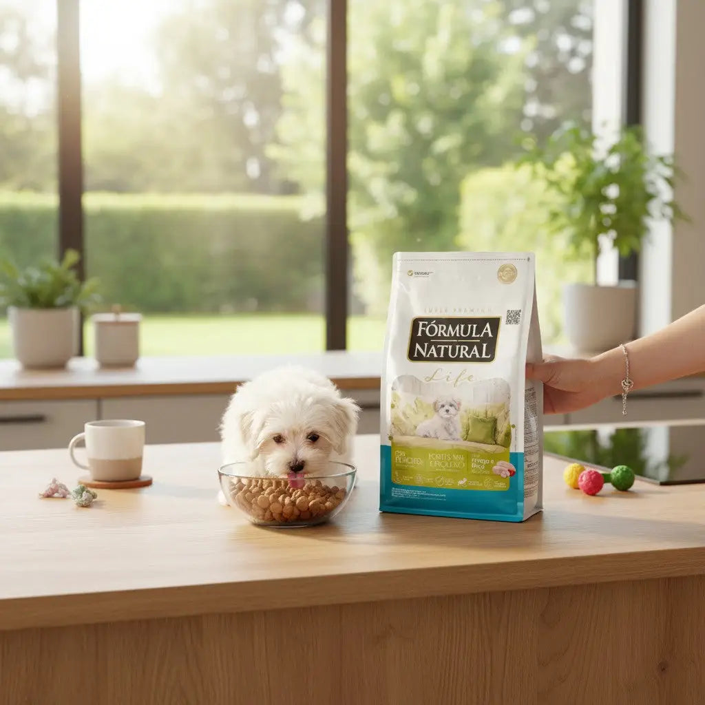 Ração Fórmula Natural Life Cães Filhotes Mini 1 Kg - Crescimento Saudável | Caprili Shop - Para Cachorro