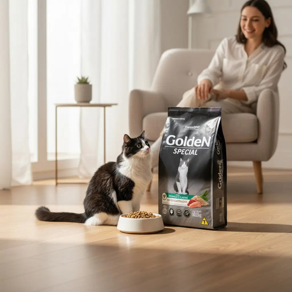 Ração Golden Special Gatos Castrados e Adultos - 10,1 Kg | Caprili Shop