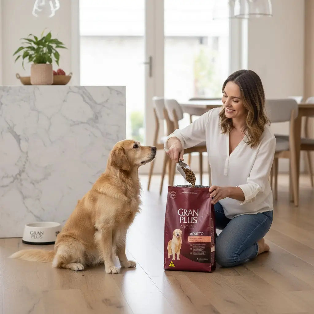 Ração GranPlus Choice Cães Adultos 15 Kg - Nutrição Balanceada | Caprili Shop - Para Cachorro