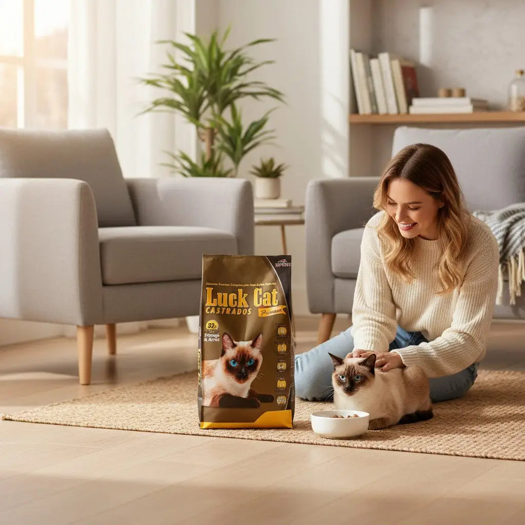 Ração Luck Cat Premium Gatos 10,1 Kg para Filhotes e Castrados | Caprili Shop