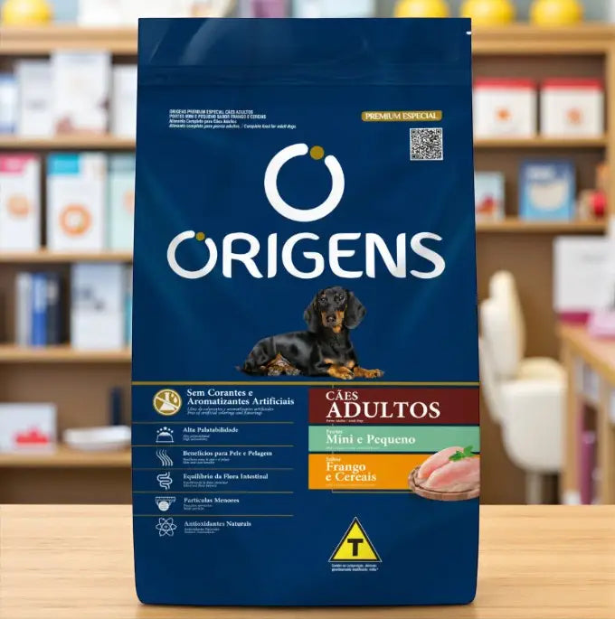 Ração Origens Cães Pequeno e Grande - Nutrição de Qualidade | Caprili Shop - Para Cachorro
