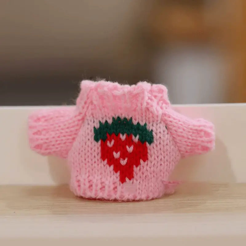 Roupas pequenas para Hamster - Aquecimento e fofura | Caprili Inter - roupa acessorio roedores - Cor rosa / Um tamanho