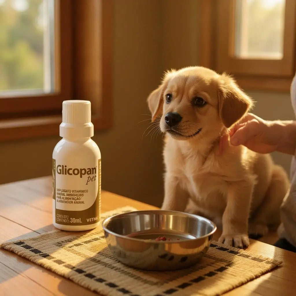 Suplemento Glicopan Pet 30ml Vetnil Vitaminas Aminoácidos Apetite l Caprioli Shop medicamentos para cachorro
