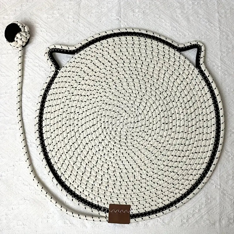 Tapete Arranhador para Gatos com Brinquedo Bola e Superfície Lavável | Caprioli Inter Arranhadores gatos Integrado