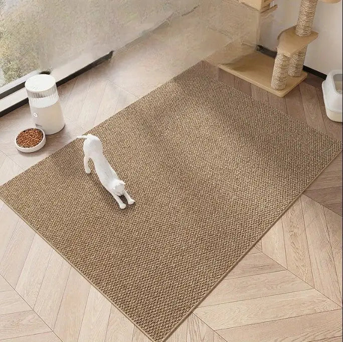 Tapete de Arranhão para Gatos em Poliéster – Proteção e Diversão | Caprioli Inter Arranhadores gatos Camelo / 50cm*80cm