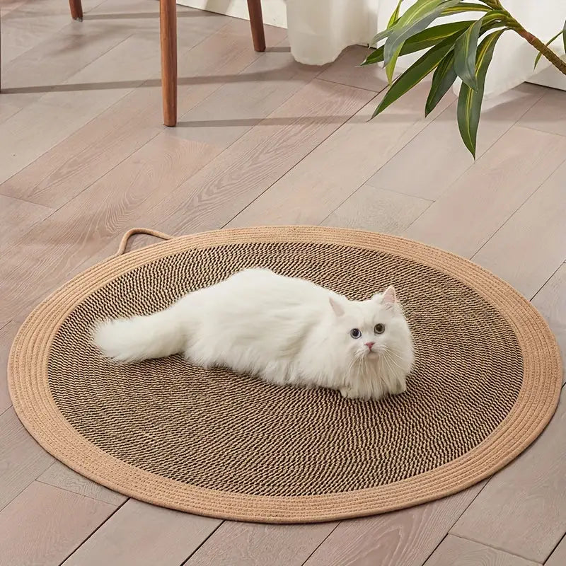 Tapete de Arranhar para Gatos em Corda Sisal Durável – Caprioli Inter Arranhadores gatos 40CM