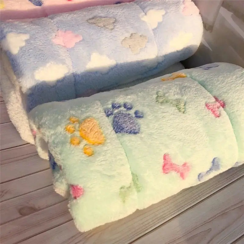 Tapetinho para Pets em Veludo Coral – Versátil Tamanhos P a GG | Caprioli Inter Caminha e casinha Cachorro