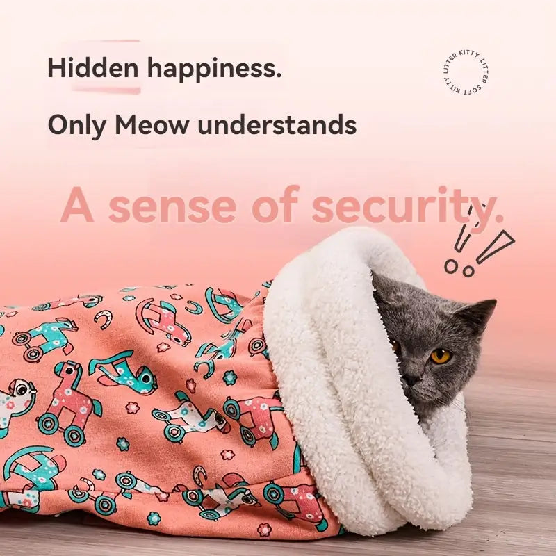 Saco de dormir para gatos: Como escolher o ideal seu felino