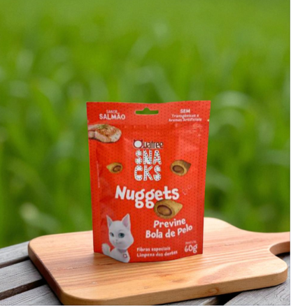Kit 10 Snacks Quatree para Gatos Adultos Prevenção de Bolas de Pelo Crocante | Caprioli Shop