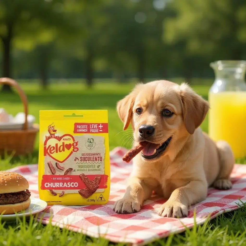 Bifinho de Churrasco Keldog - Sabor Irresistível para Cães - Qualidade e Diversão | Caprioli Shop - petisco cachorro
