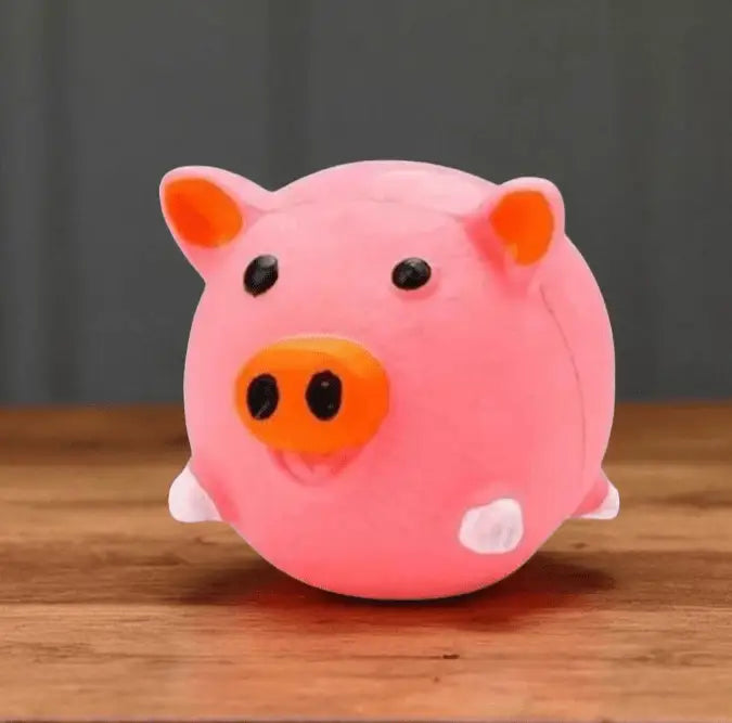 Brinquedo Vocal para Cães Diversão Sofisticada | Caprioli Inter brinquedo cachorro Pig