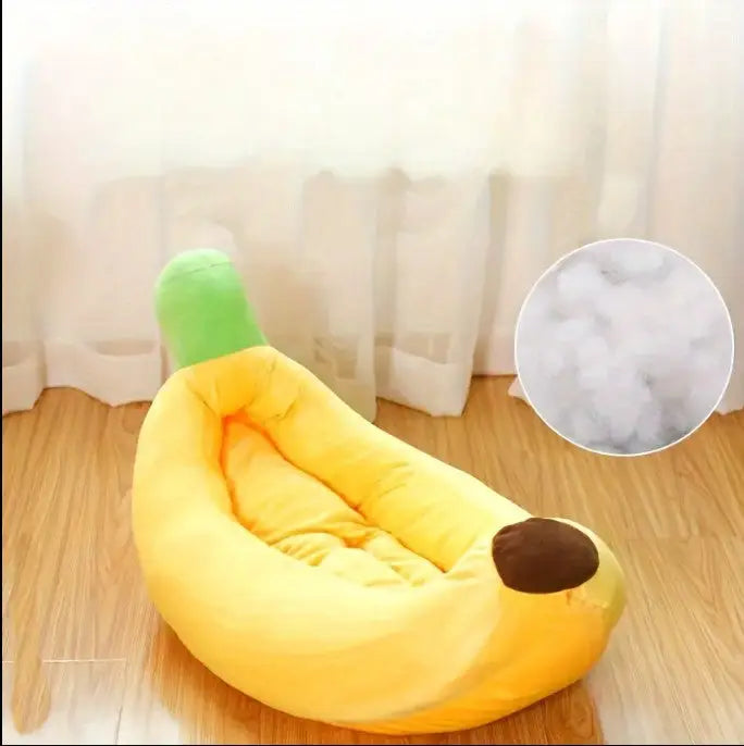 Cama Bananeira Amarelo Premium para gatos e Cachorros | Caprioli Inter caminhas casinhas