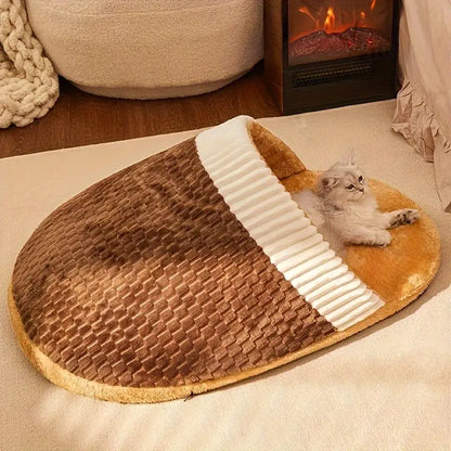 Cama para Gato - Conforto Quente e Pelúcia| Caprili Inter - caminhas casinhas gatos