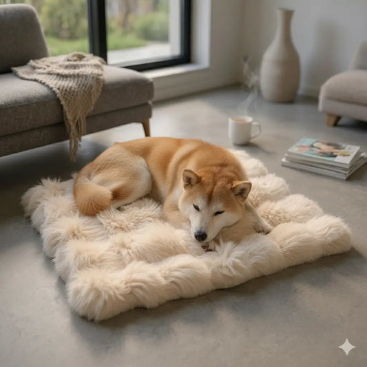 Cama de Pelúcia para Cães - Cores Sortidas | Caprili Inter - caminha e casinha cachorro
