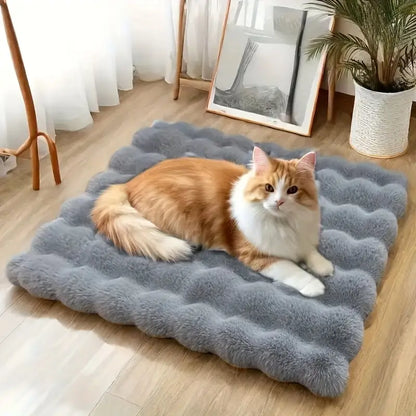 Cama de Pelúcia para Gatos - Conforto Quente e Macio | Caprioli Inter - caminhas casinhas gatos
