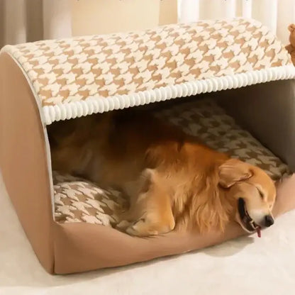 Cama Toquinha Pet com Almofada Removível e Fácil de Montar | Caprioli Inter Caminha casinha para Cachorro