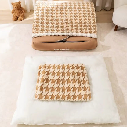 Cama Toquinha Pet com Almofada Removível e Fácil de Montar | Caprioli Inter Caminha casinha para Cachorro