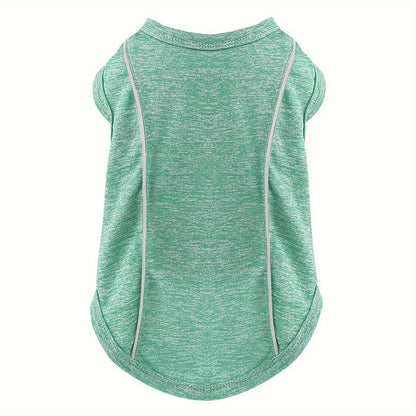 Camisetas de Proteção Solar para Cachorros Refletivas Secagem Rápida | Caprioli Inter roupa cachorro Verde / XS