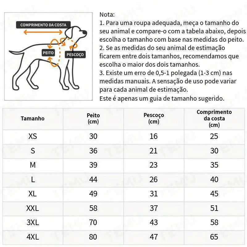 Camisetas de Proteção Solar para Cachorros Refletivas Secagem Rápida | Caprioli Inter roupa cachorro