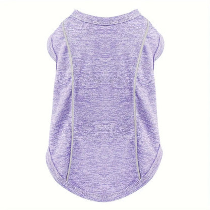 Camisetas de Proteção Solar para Cachorros Refletivas Secagem Rápida | Caprioli Inter roupa cachorro Roxo / XS