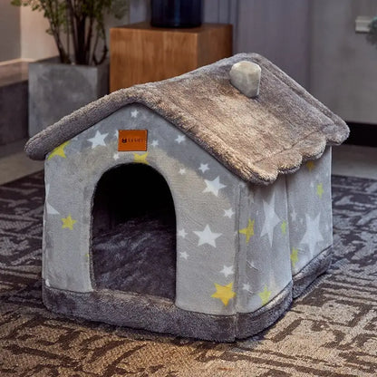 Casinha Pet Animada em Lã e Algodão com Cores Variadas – Conforto Estilo | Caprioli Inter Caminha casinha para Cachorro