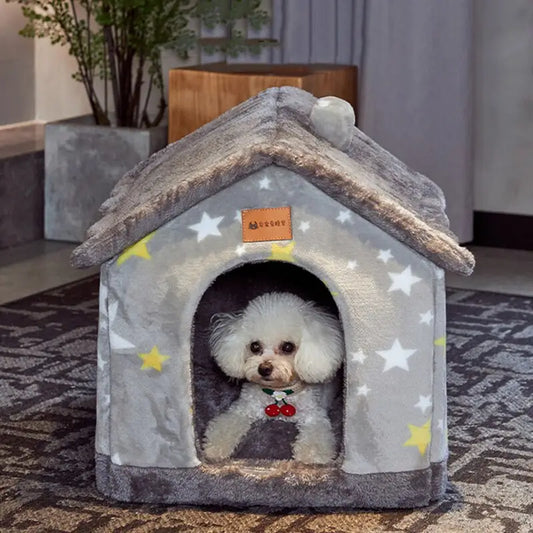 Casinha Pet Animada em Lã e Algodão com Cores Variadas – Conforto Estilo | Caprioli Inter Caminha casinha para Cachorro