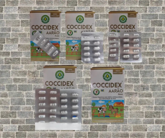 Coccidex Aves - Prevenção da Coccidiose - Aditivo Anticoccidiano | Caprili Shop - medicamento para passaro